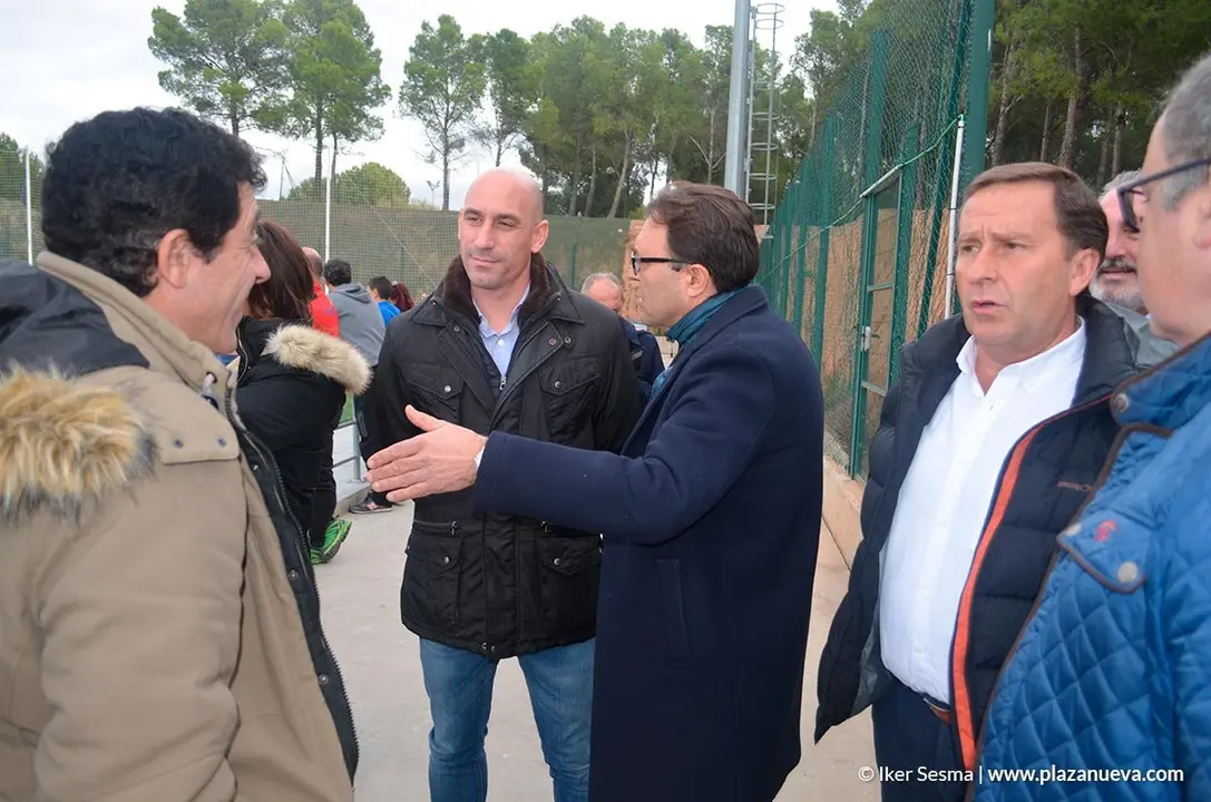 Luis Rubiales visita Tudela 10