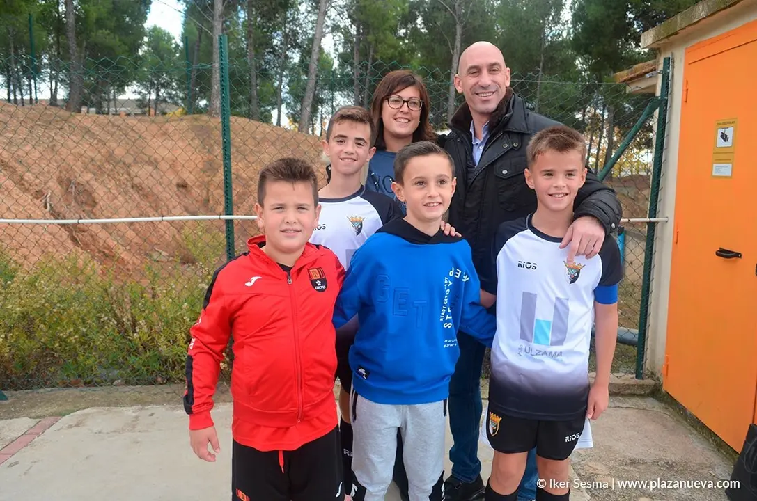 Luis Rubiales visita Tudela 11