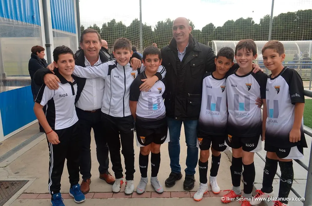 Luis Rubiales visita Tudela 17