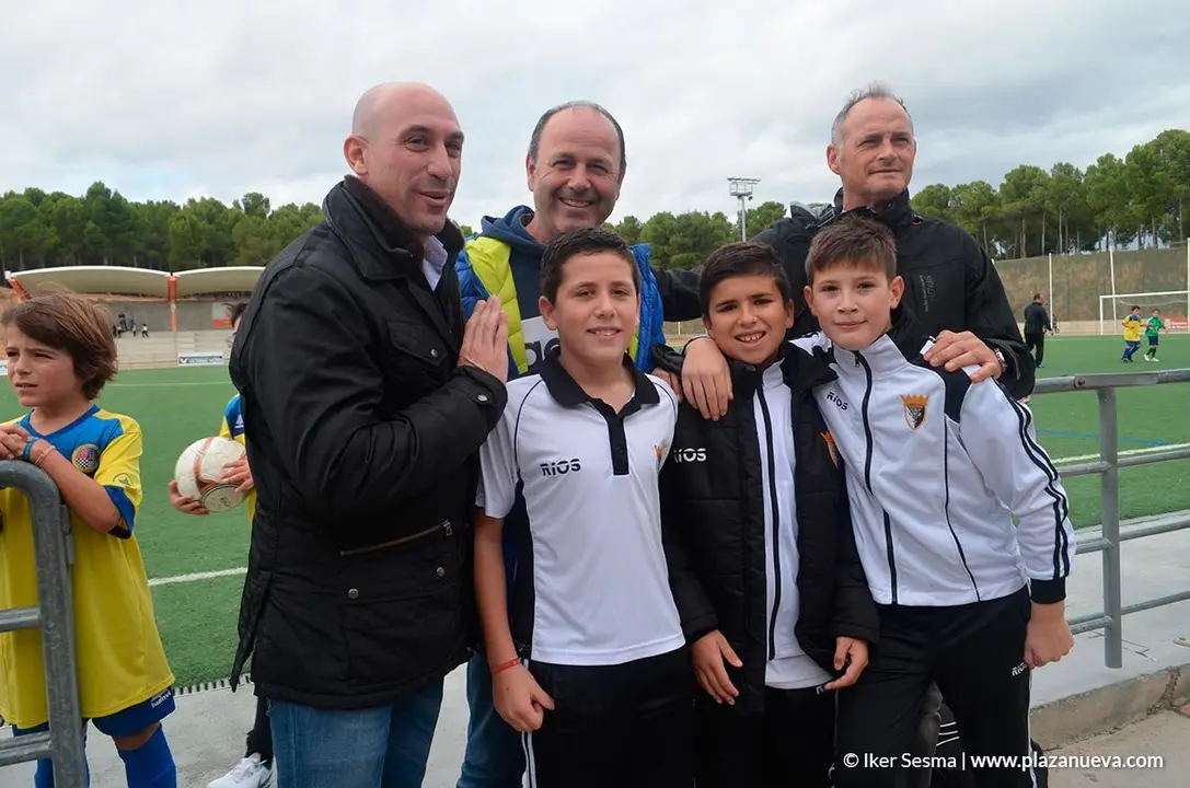 Luis Rubiales visita Tudela 19