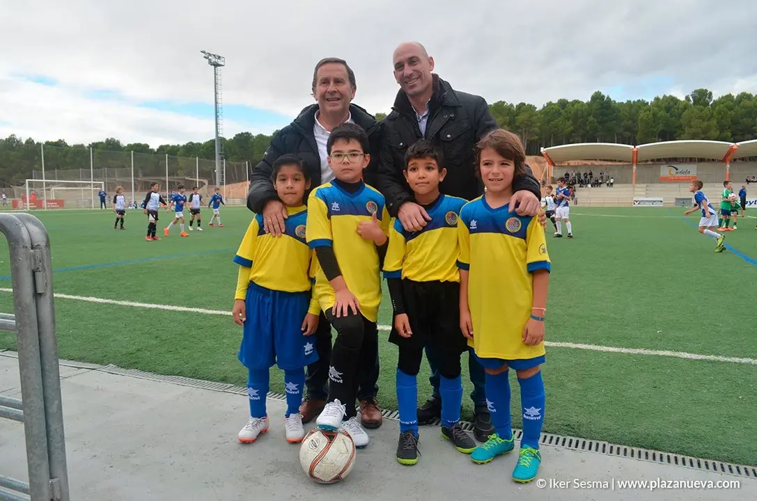 Luis Rubiales visita Tudela 20