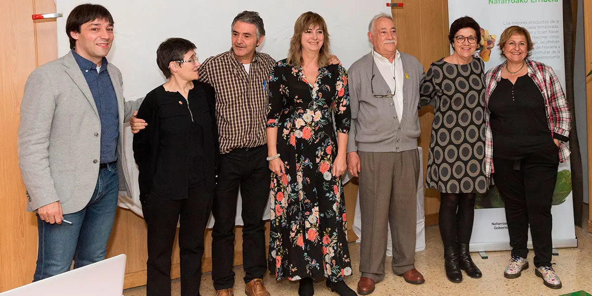 Representantes riberos en la Casa de los Navarros de Barcelona