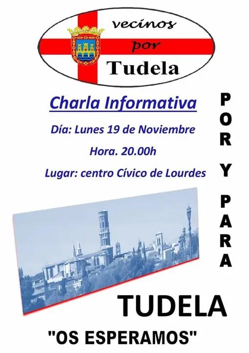 Charla informativa 'Vecinos por Tudela'