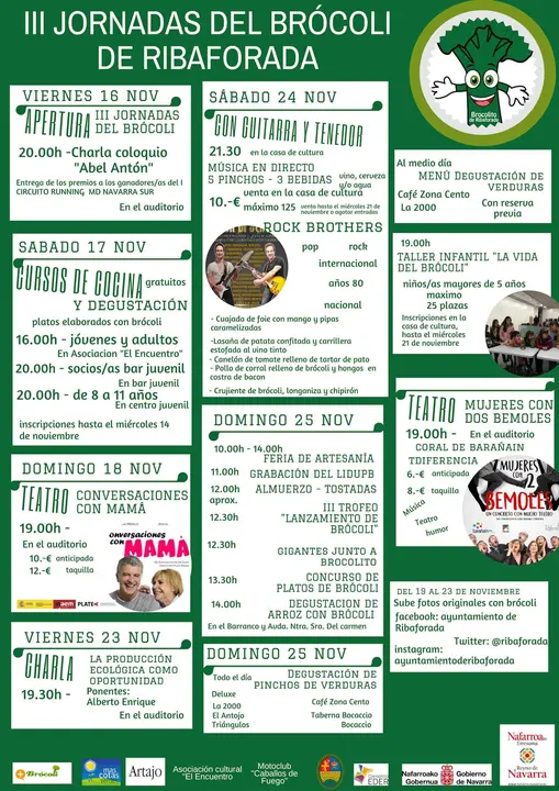 III Jornadas del Br&oacute;coli en Ribaforada