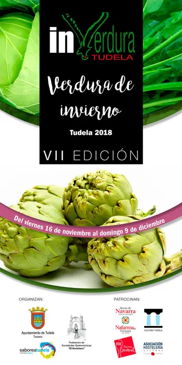 VII Jornadas gastron&oacute;micas de verdura de invierno 'Inverdura Tudela'