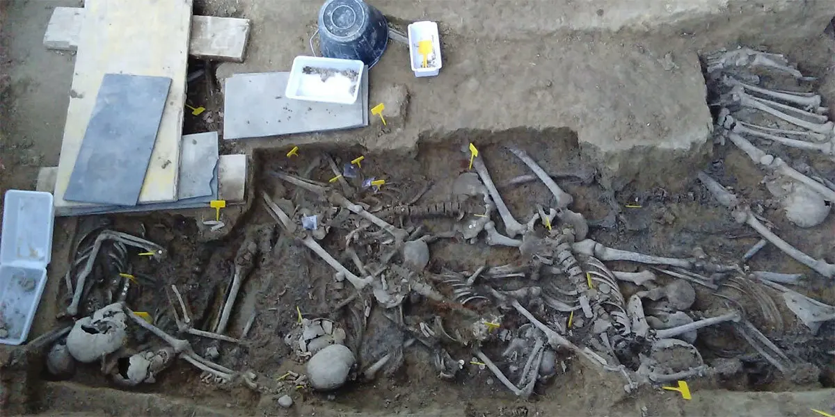 Los trabajos se est&aacute;n llevando a cabo en el cementerio de S&aacute;daba 2