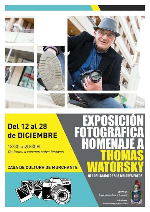 Exposici&oacute;n fotogr&aacute;fica en Murchante homenaje a Thomas Watorsky