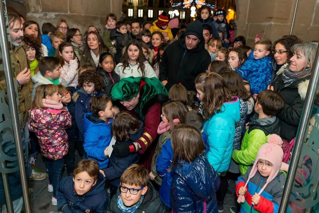 Encendido de las luces de Navidad en Tudela