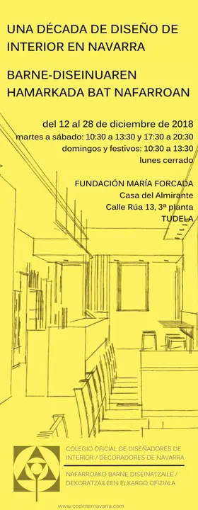 Exposici&oacute;n en Tudela 'Una d&eacute;cada de dise&ntilde;o de interior en Navarra'