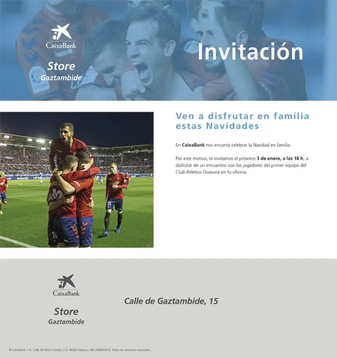 Encuentro en Tudela con jugadores del primer equipo del CA Osasuna