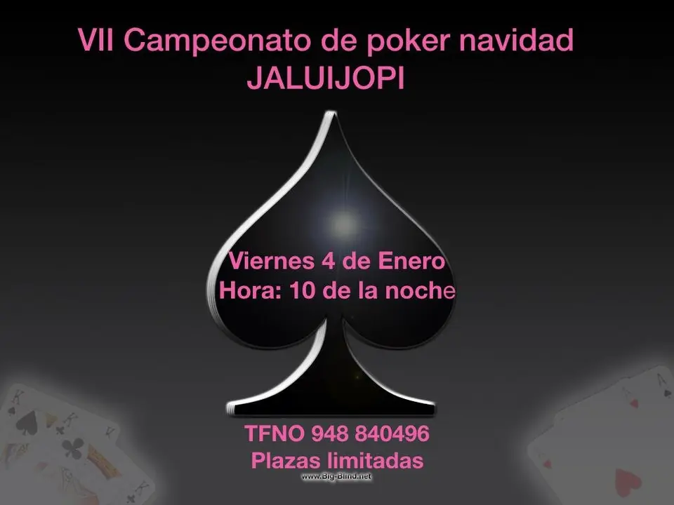 VII Campeonato de p&oacute;ker de Navidad en Fusti&ntilde;ana 'Jalui Jopi'