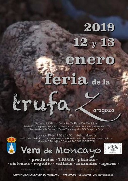 Feria de la trufa de Vera de Moncayo 2019
