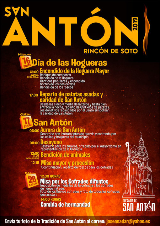 Fiestas de San Antón 2019 en Rincón de Soto