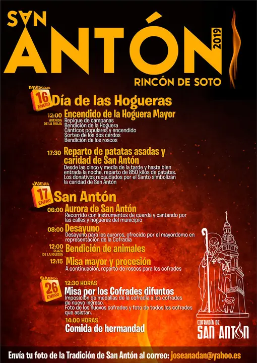 Fiestas de San Ant&oacute;n 2019 en Rinc&oacute;n de Soto