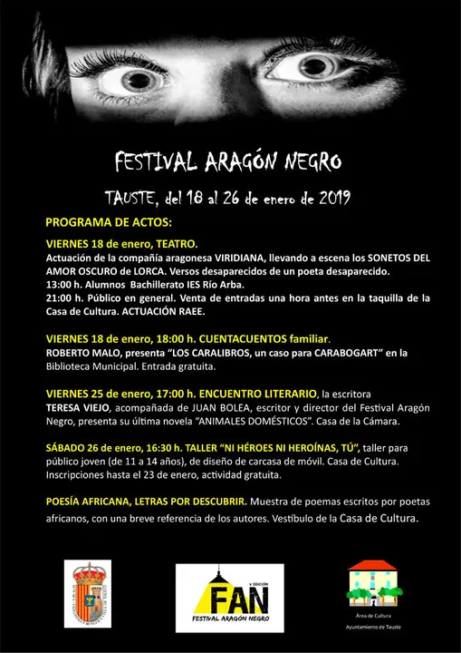 V FAN Festival Arag&oacute;n Negro en Tauste