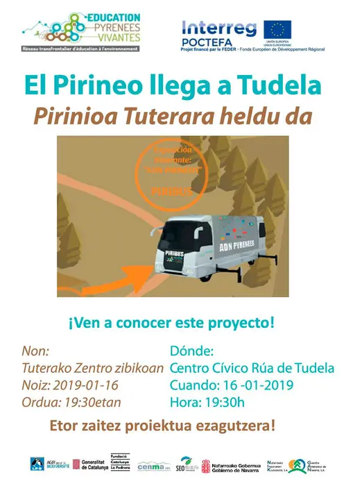 Presentaci&oacute;n en Tudela de la exposici&oacute;n y del proyecto 'El Pirineo llega a Tudela'