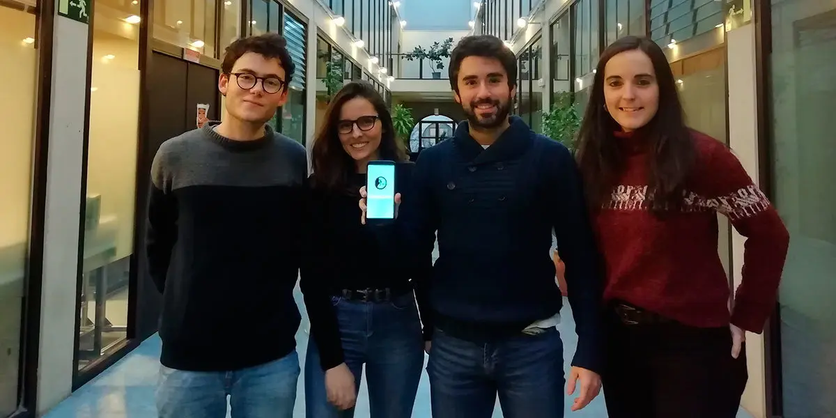 Los cuatro estudiantes nos presentan WhereClimb