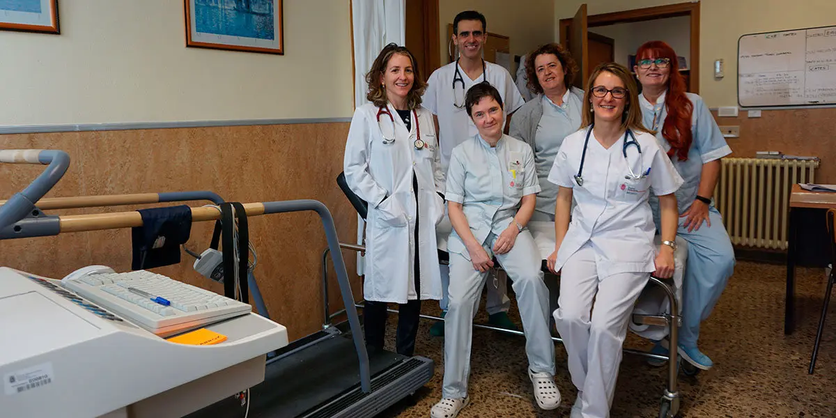 Equipo de la Unidad Asistencial de Cardiolog&iacute;a