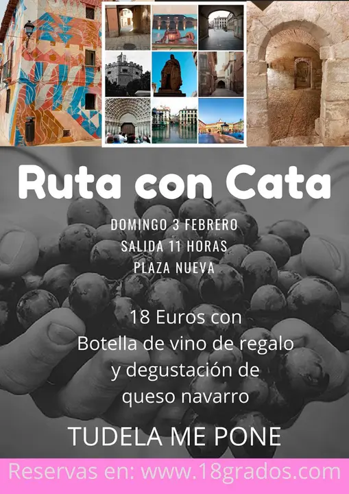 Tudela me pone ruta con cata