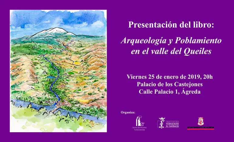 Presentaci&oacute;n en &Aacute;greda del libro 'Arqueolog&iacute;a y Poblamiento en el valle del Queiles'