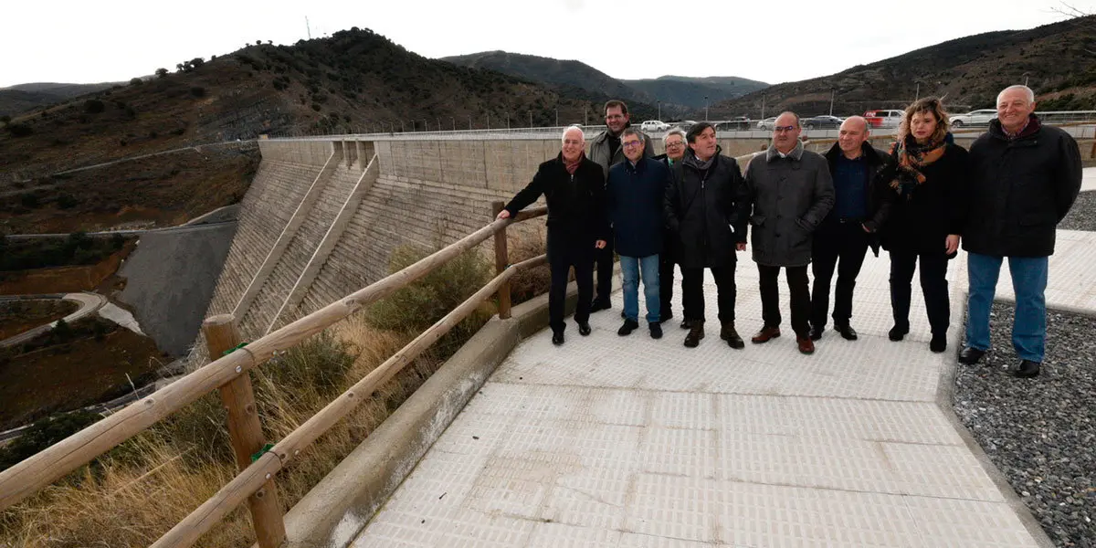 Visita a la presa de Enciso