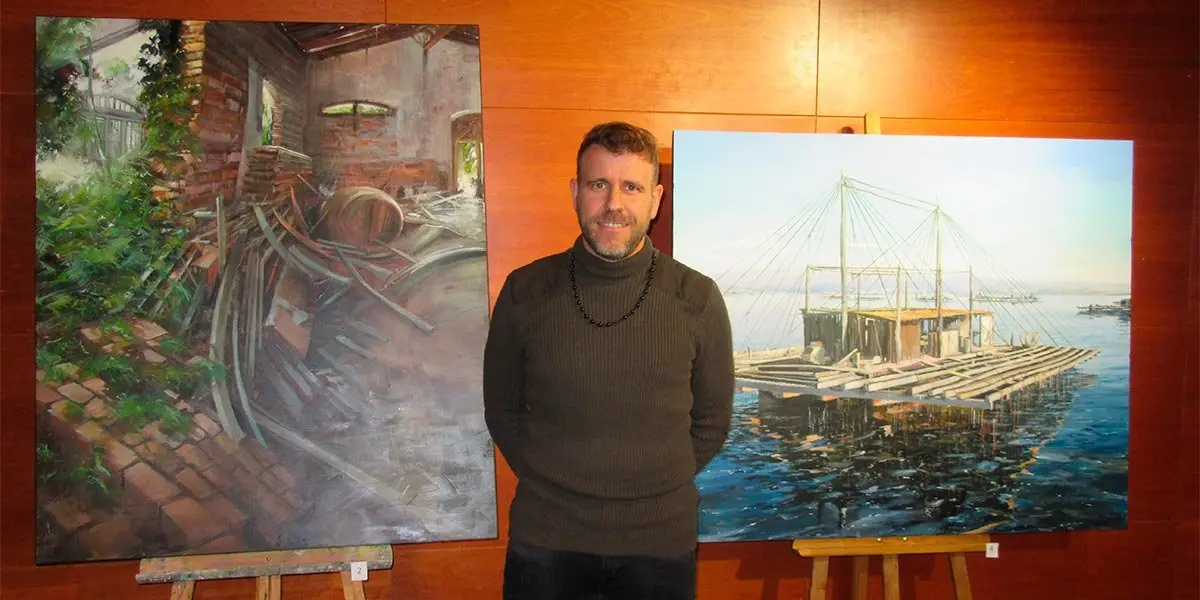 Albert Sesma expone en la Casa de Cultura de Murchante