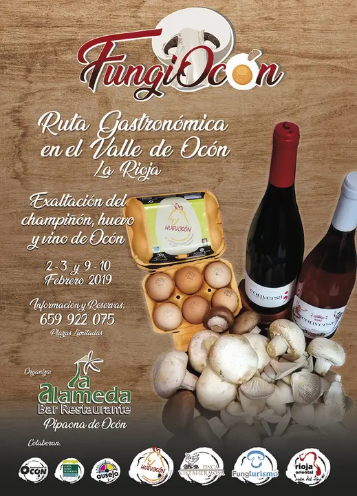 Ruta gastron&oacute;mica 'FungiOc&oacute;n' en el Valle de Oc&oacute;n