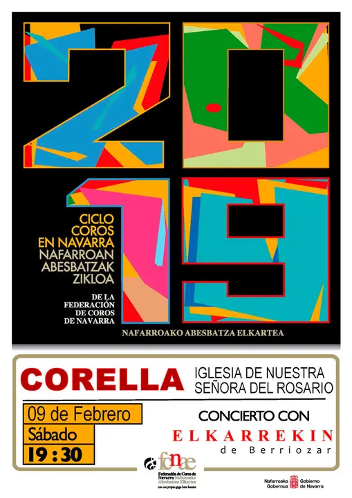 Concierto en Corella a cargo del Coro Elkarrekin