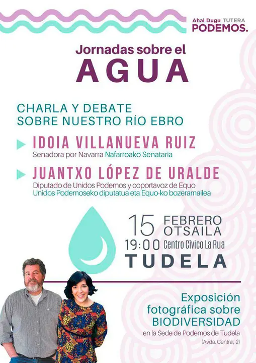 Jornadas en Tudela 'Conociendo y cuidando nuestro r&iacute;o Ebro'