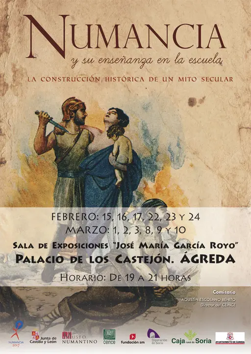 Exposici&oacute;n en &Aacute;greda 'Numancia en la Escuela. La construcci&oacute;n hist&oacute;rica de un mito secular'