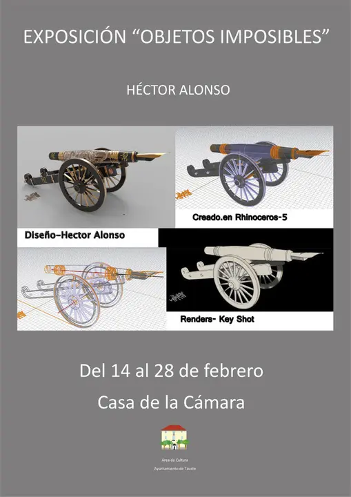 Exposici&oacute;n en Tauste 'objetos imposibles' de H&eacute;ctor Alonso