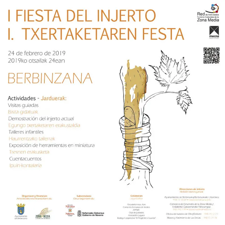 I Fiesta del injerto 2019 en Berbinzana