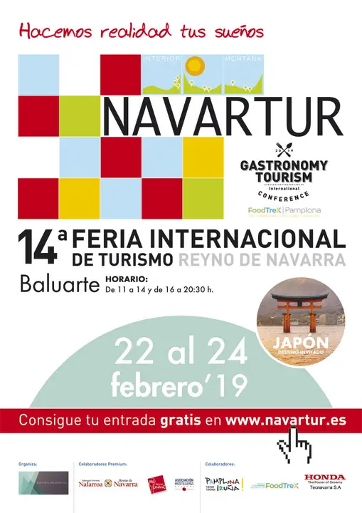 14&ordf; Edici&oacute;n de Navartur en Pamplona, Feria Internacional de Turismo Reyno de Navarra