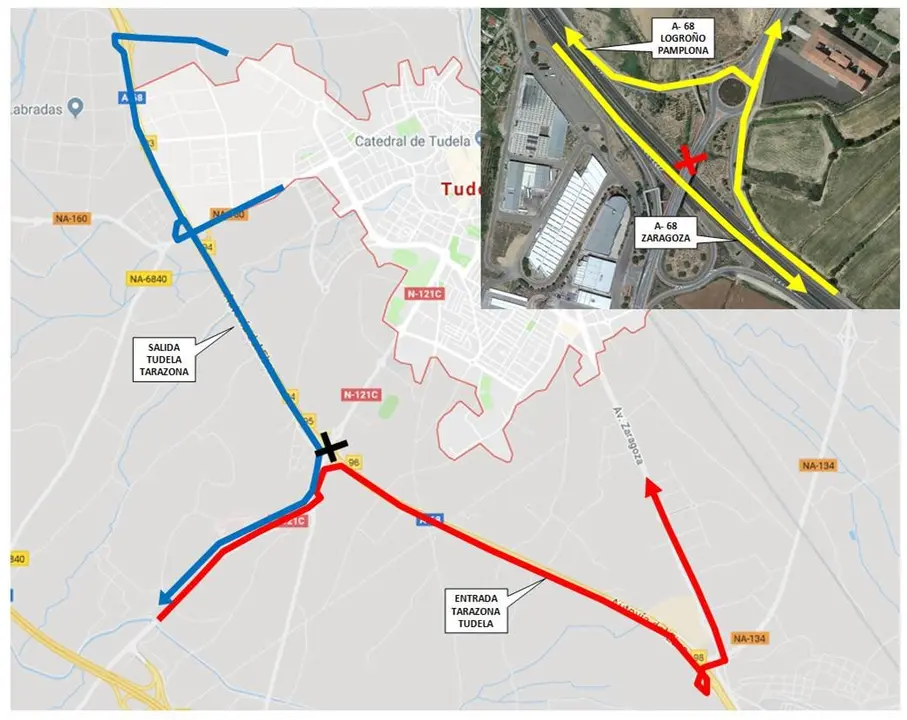 Mapa definitivo sobre c&oacute;mo van a quedar los accesos