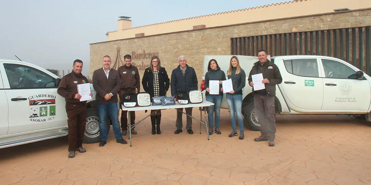 Bardenas Reales se convierte en zona cardioprotegida