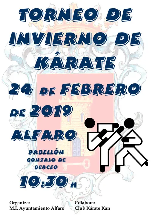 Torneo k&aacute;rate Alfaro