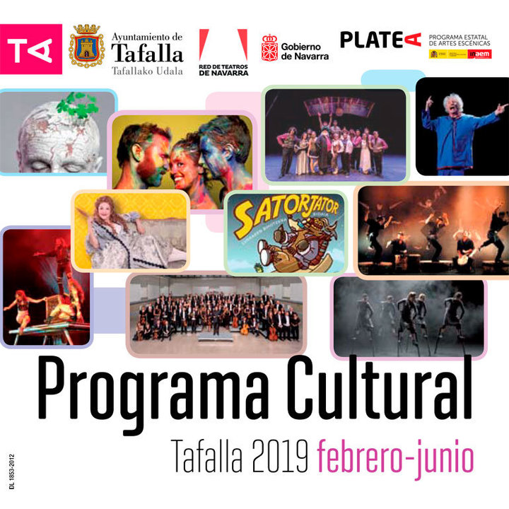 Programa cultural de Tafalla febrero-junio 2019