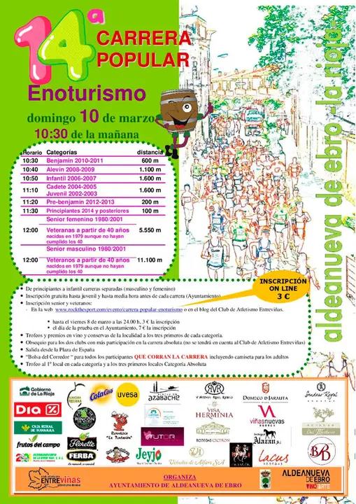 14 Carrera Popular Enoturismo