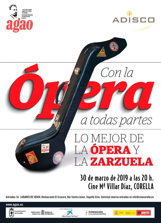 Con la opera a todas partes - lo mejor de la opera y la zarzuela
