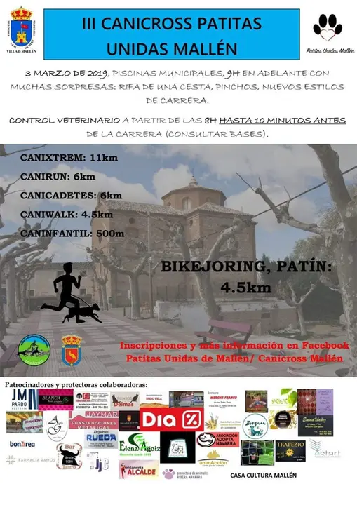 III Canicross Patitas Unidas Mallén