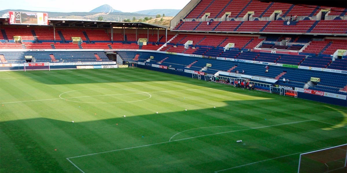 Estadio Reyno de Navarra. Photo by Stuart MacDonald (Author), CC0 (Licence)