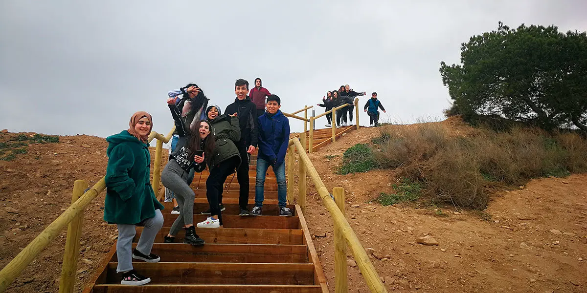 Visita a las obras del Cerro de Santa B&aacute;rbara 2