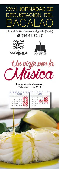 XXVII Jornadas en &Aacute;greda de degustaci&oacute;n del bacalao