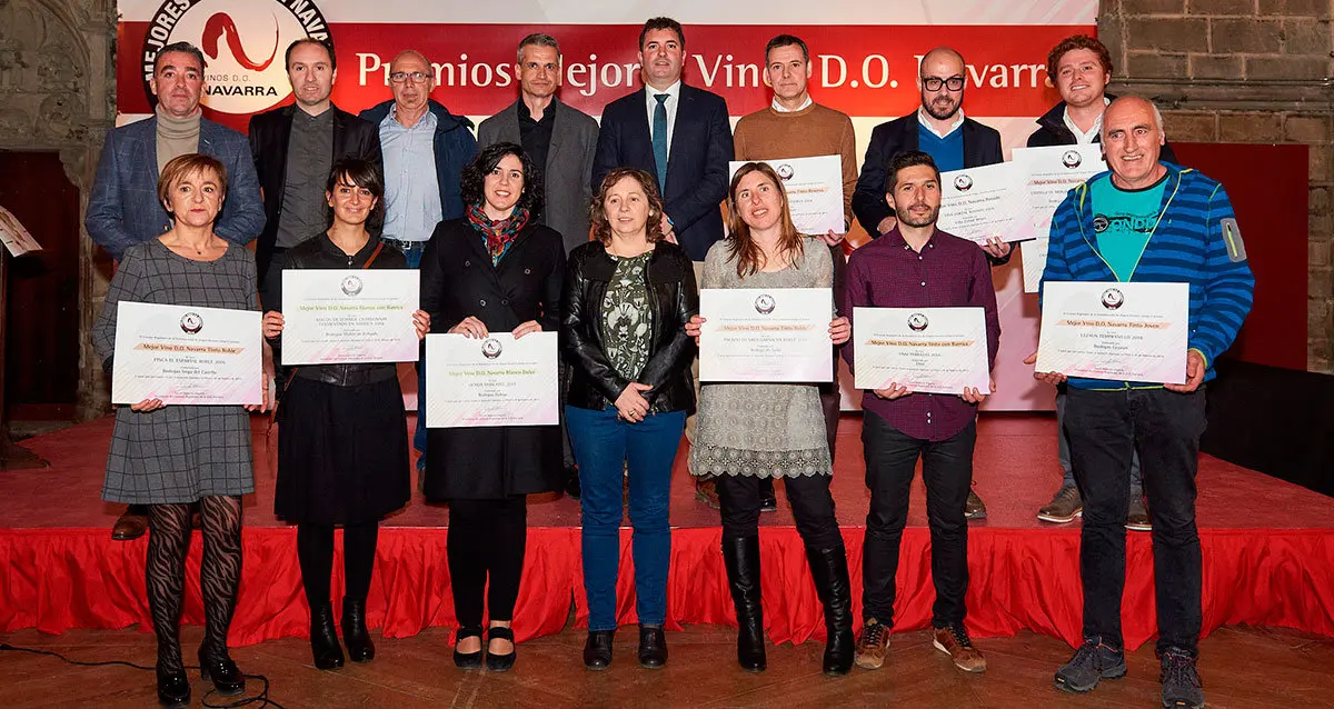 Entrega de los galardones a los mejores vinos del 2019
