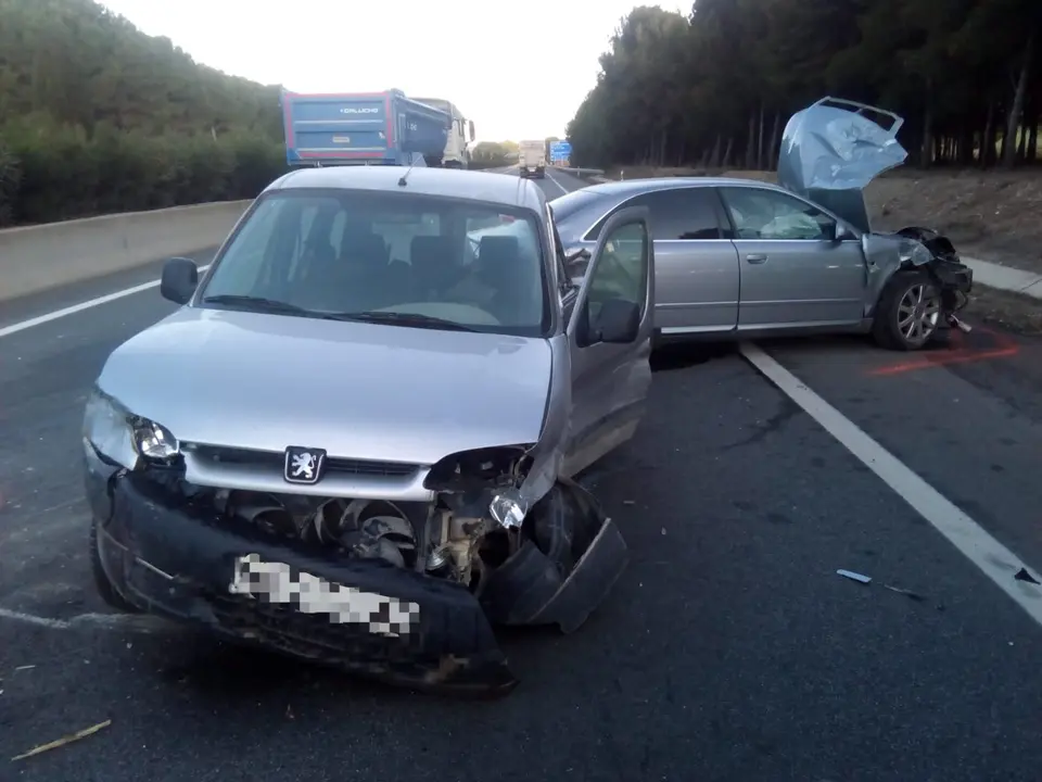 Accidente en Tudela 1