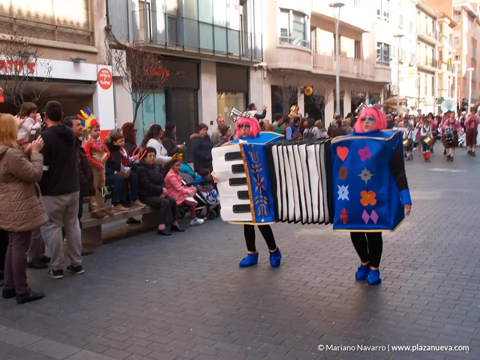 Carnavales, Tudela'19 - Grupo original, Con la m&uacute;sica a todos los lados