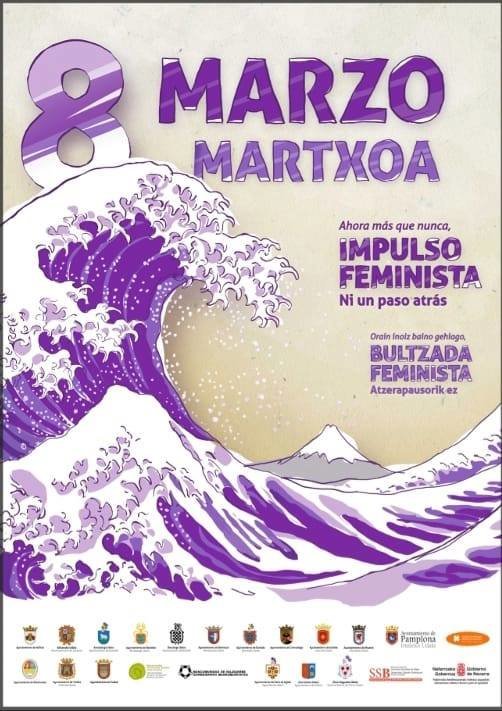 Día Internacional de la Mujer 2019 en Tudela