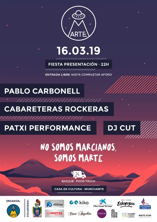 Fiesta de presentaci&oacute;n en Murchante de la Asociaci&oacute;n Marte