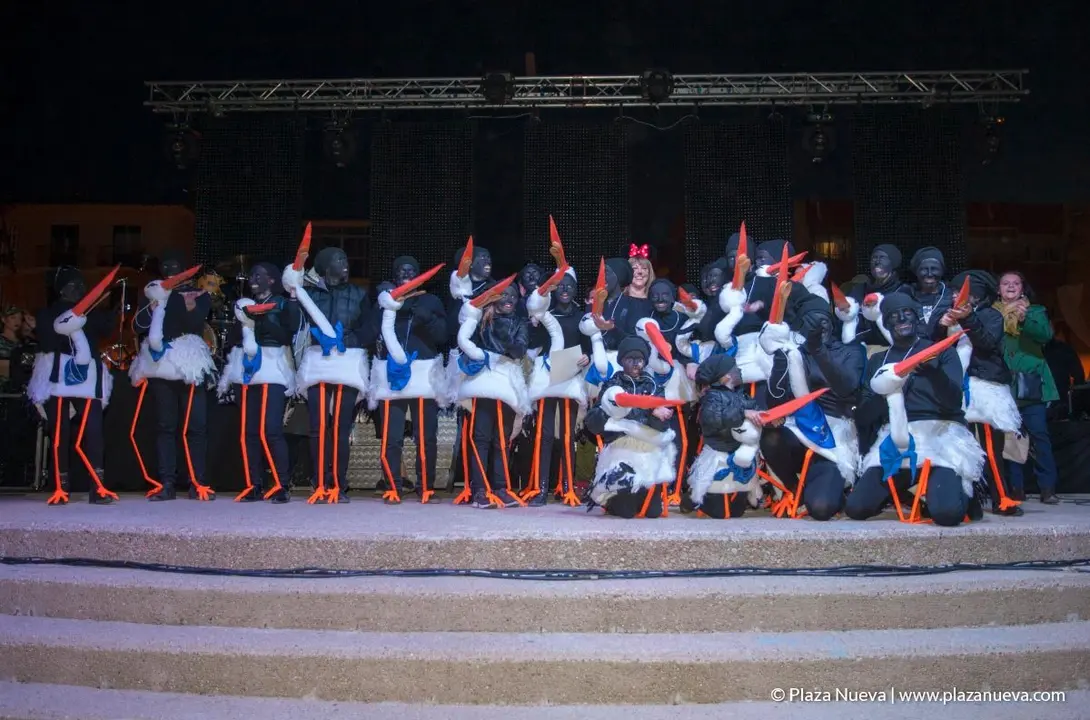 Carnaval Ejea'19 5&ordm; las cigue&ntilde;as pregoneras