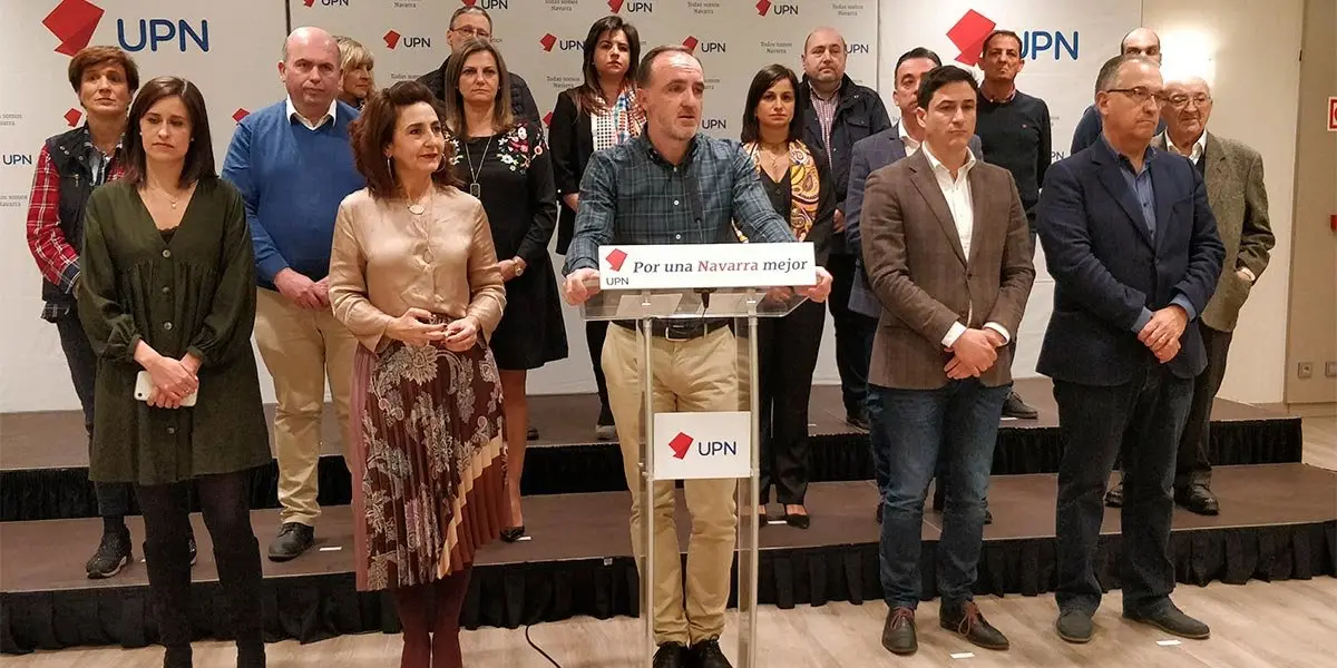 Javier Esparza hace p&uacute;blico del acuerdo entre UPN y PP